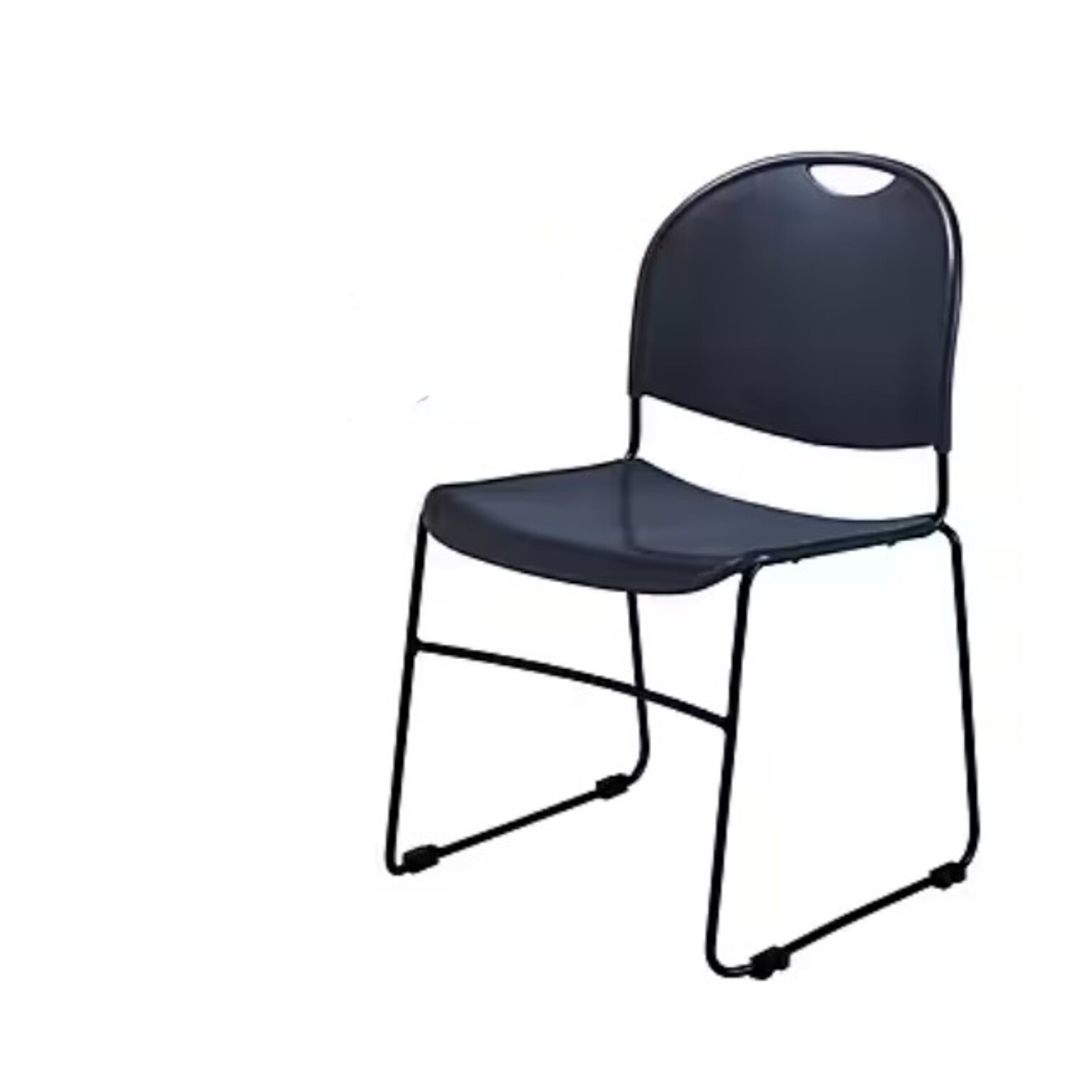 NPS Commercialine 850 Series Ultra Compact Stack Chair, Blue, 8 Pack (855-CL/8)