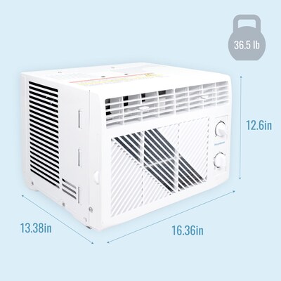 Keystone 115-Volt 5,050 BTU Window Air Conditioner, White (KYST051AD)