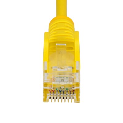 StarTech Slim 15' CAT6 Ethernet Cable, 28AWG, Yellow (N6PAT15YLS)
