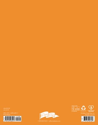 2026-2027 Willow Creek 9.5 x 7.5 Academic Year Monthly Planner, Paperboard Cover, Peach Please (64917X)