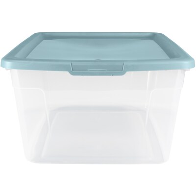 Home Logic 53 Qt. Clear Stackable Storage Bin