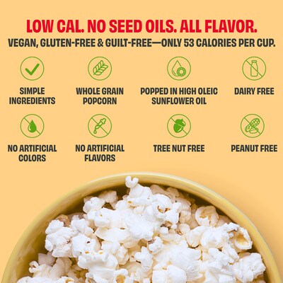 Poptime Avo Movie Theater Butter Popcorn, 1 oz., 24/Pack (220-02883)