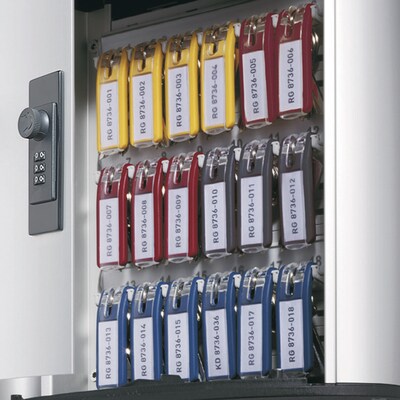 Durable 36 Key Combination Cabinet, Silver (196623)