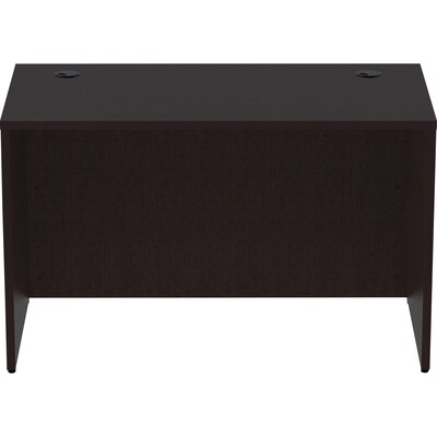 Lorell Essentials Series 48" W Desk Shell, Espresso (LLR18210)