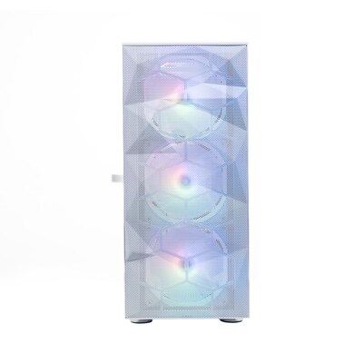 Skytech Gaming Storm Desktop Computer, AMD Ryzen 5 5600G, 16GB RAM, 1TB SSD, Intel Arc A380 6GB Graphics, Windows 11, White