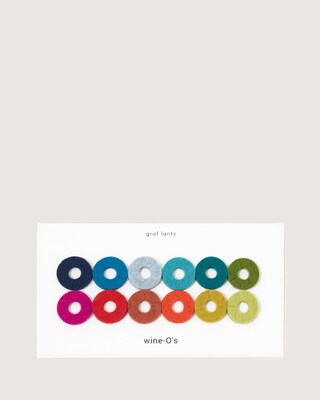 Merino Wool Wine Marker Set - Rainbow