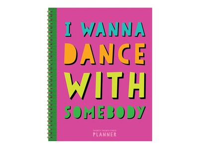 2023 TF Publishing Dance with Somebody 9 x 11 Weekly & Monthly Planner, Multicolor (LWM-23-9734)