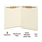 Staples® Moisture Resistant Heavy Duty Classification Folder, Letter Size, Manila, 150/Box (ST613397-CC)