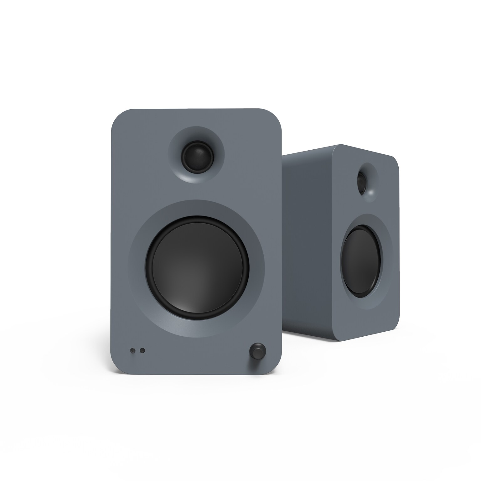 Kanto REN 200W Bookshelf Bluetooth Speakers, Matte Grey, Pair (RENMG)