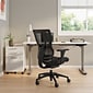 Union & Scale FlexFit™ 1500TM Ergonomic Mesh Swivel Task Chair, Black (UN28570)