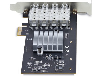 StarTech 4-Port PCI Express 2.0 x2 Gigabit Ethernet Adapter (P041GI-NETWORK-CARD)