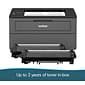 Brother HL-L2370DW XL Bundle Wireless Black & White Laser Printer (HLL2370DWXL), Refresh Subscription Eligible