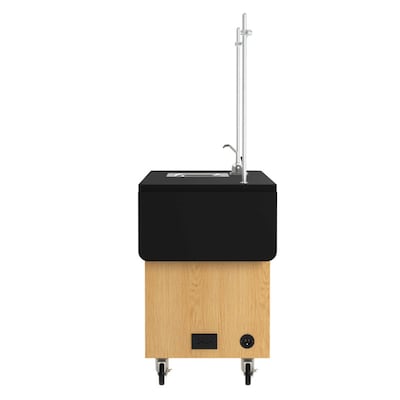 Diversified Woodcrafts Mobile Science Laboratory Rectangular Demo Unit, 48" x 24", Black (4121K)