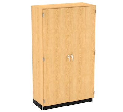 Diversified Woodcrafts 84" Storage Cabinet with 6-Shelves, Oak (353-4822K)