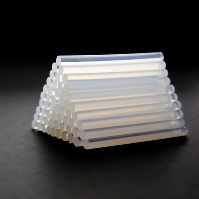 Bazic Dual-Temp Mini Hot Glue Sticks, Clear, 50/Pack, 3 Packs/Bundle(BAZ2095-3)