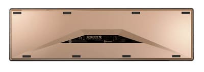 Cherry DW 9100 Slim Wireless Keyboard and Optical Mouse Combo, Black/Bronze (JD-9100US-2)