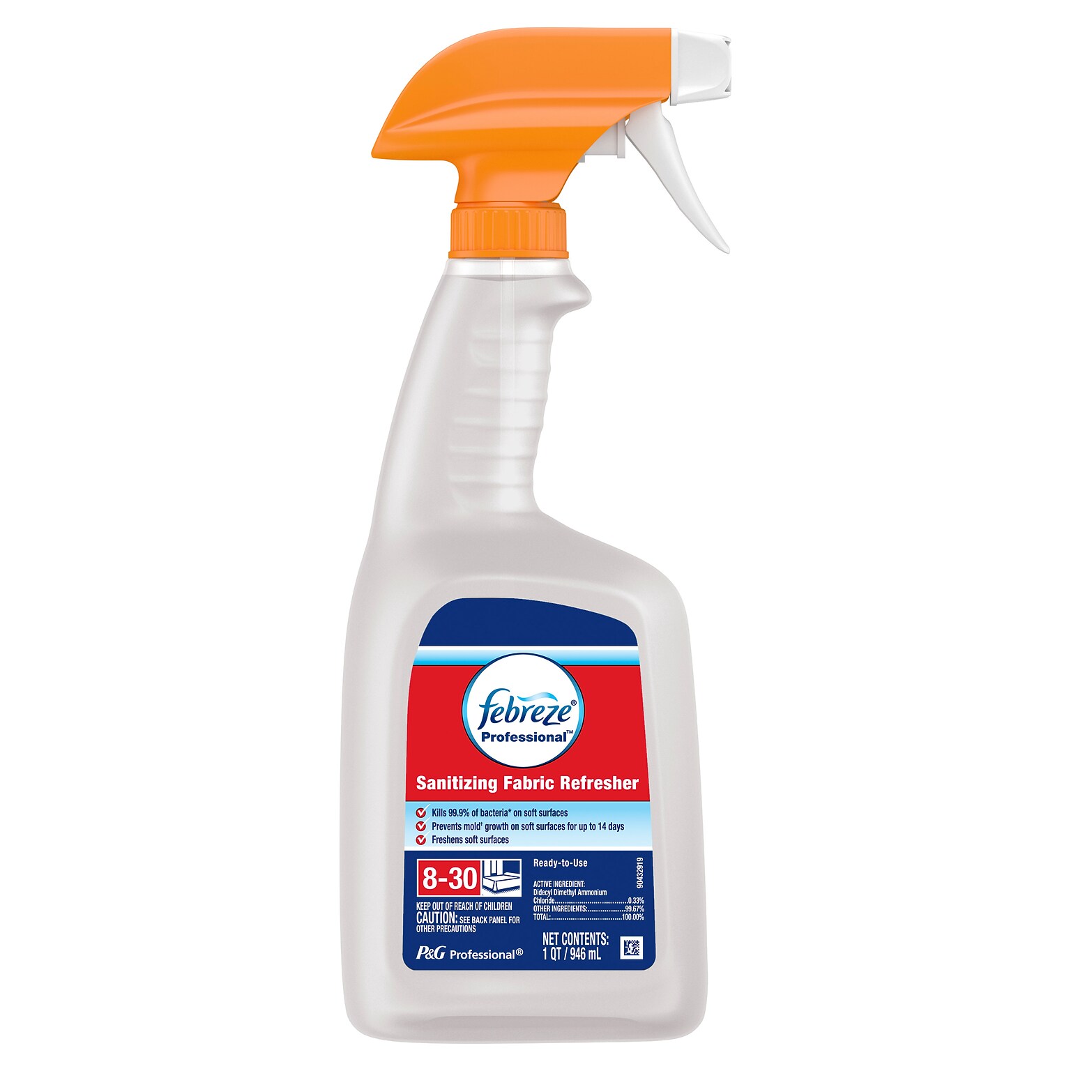 Febreze Professional Sanitizing Fabric Refresher, 32 oz. (72137)