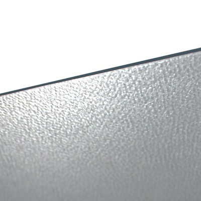 Floortex Cleartex Enhanced Polymer Hard Floor Chair Mat with Lip, Rectangular, 36" x 48", Clear (FCECO123648LP)