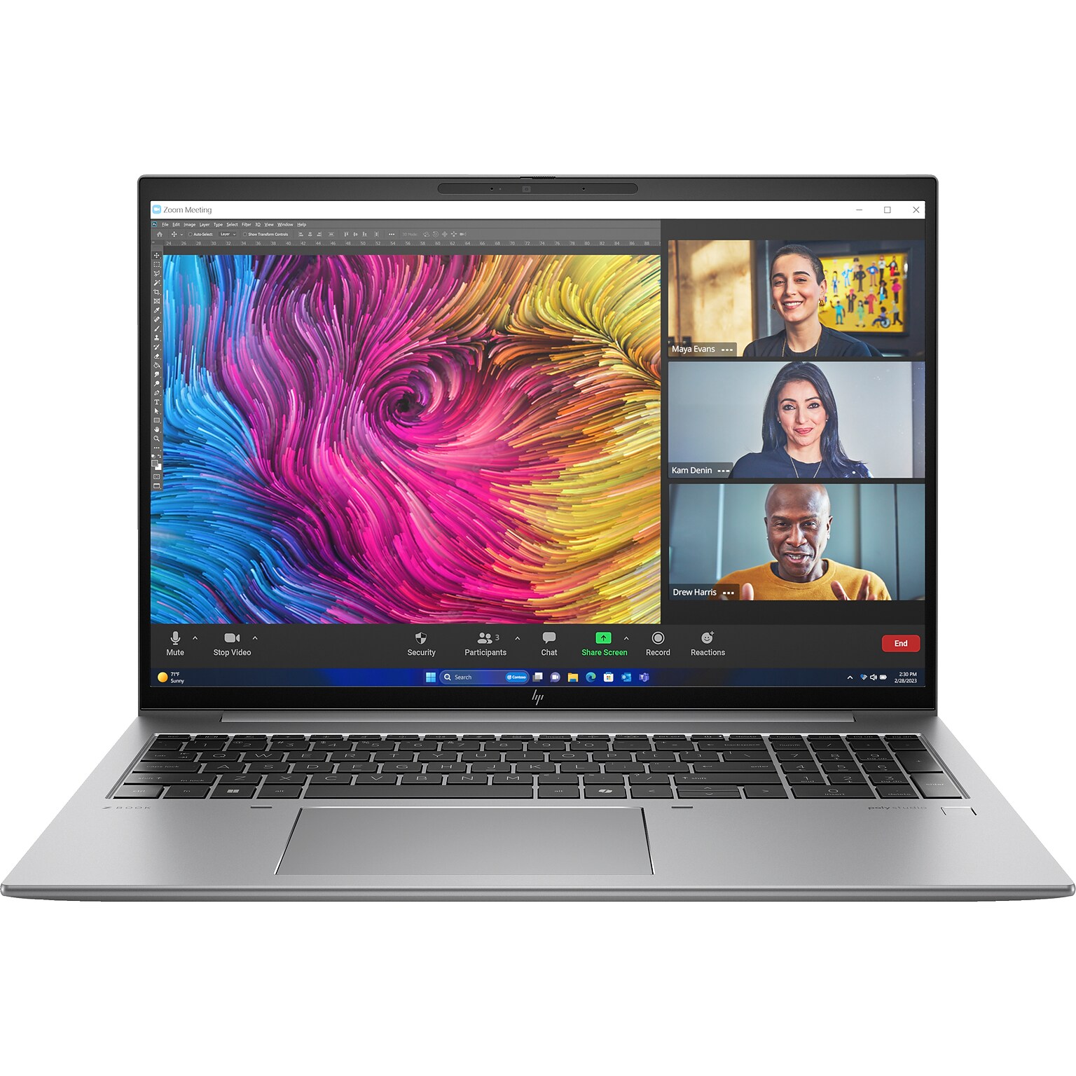 HP ZBook Firefly G11 16 Laptop, Intel Core Ultra 7-155H, 16GB Memory, 512GB SSD, Windows 11 Pro (A1RD1UT#ABA)