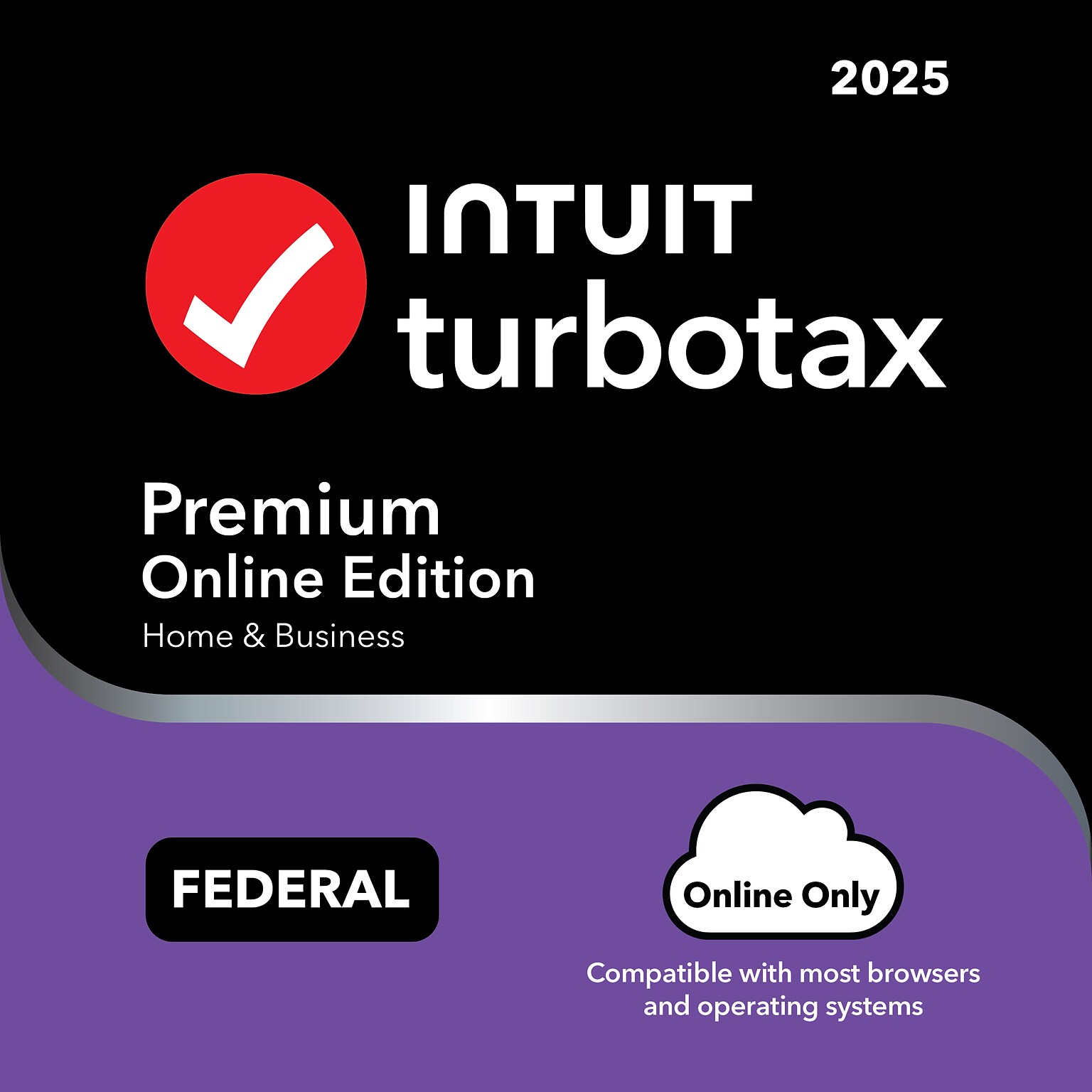 TurboTax Premium Online 2025 for 1 User, All Common Web Browsers & Operating Systems, Online Access