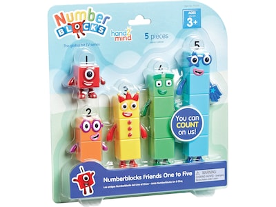 hand2mind Numberblocks Friends One to Five (95356)