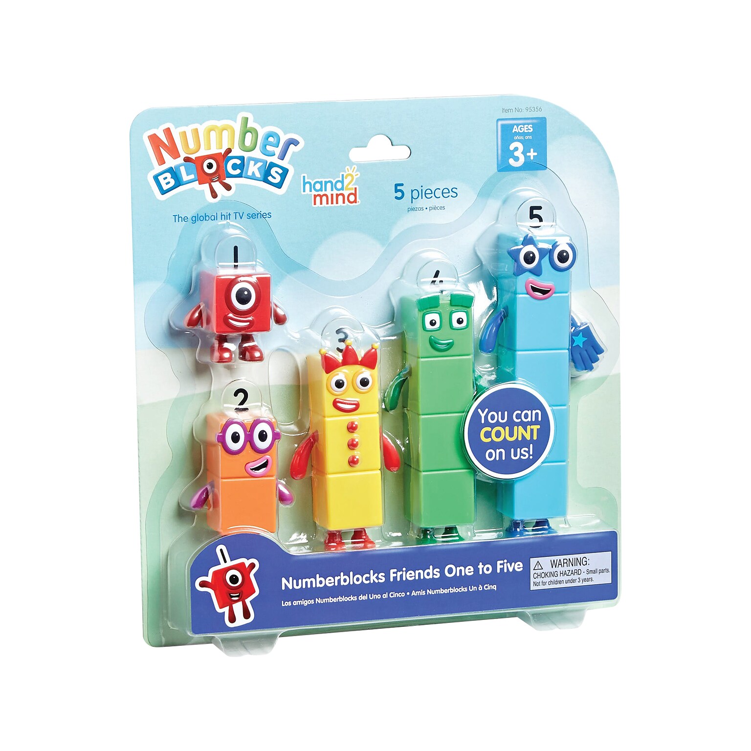 hand2mind Numberblocks Friends One to Five (95356)