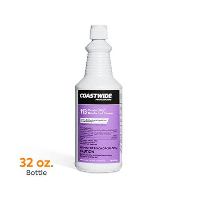 Coastwide Professional Virustat TBQ Disinfectant Cleaner, 32 Oz. (CW113RU32-A)