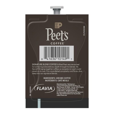 Peet's Coffee Colombia Luminosa Coffee Flavia Freshpack, Light Roast, 76/Carton (LPC00264)