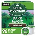 Green Mountain Dark Magic Coffee Keurig® K-Cup® Pods, Dark Roast, 96/Carton (4061)