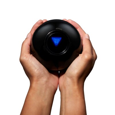 Mattel Magic 8-Ball, Black/White (30188)