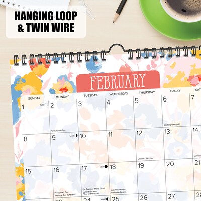 2026 Willow Creek Meadow Flowers 12" x 12" Monthly Wall Calendar (54741)
