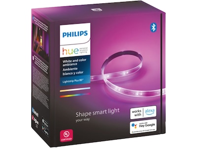 Philips Hue Lightstrip Plus Base Kit V4, Multicolor  (555334)