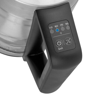 Capresso H20 Select 8.5-Cup Glass Kettle, Clear (244.05)