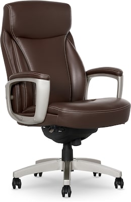 La-Z-Boy Arcadian Bonded Leather Executive Chair, Brown (60008)