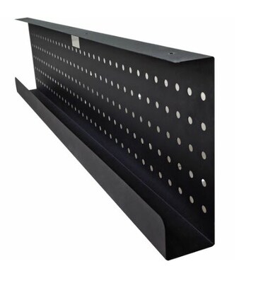 Lorell Invent Training Table Modesty Panel, 42W x 3D x 10H, Black (LLR60811)