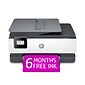 HP OfficeJet 8015e Wireless All-in-One Color Printer, Scan, Copy, Best for Home Office, 6 Months of free Ink with HP+ (228F5A)