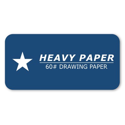 Roaring Spring Paper Products 9" x 12" Spiral Bound Sketch Book, 30 Sheets/Book, 12/Pack (52112CS)