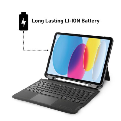 CODi Bluetooth Keyboard Case iPad 11" A16 / iPad 10.9" (11th & 10th Generation), Gray/Black (C30708524)