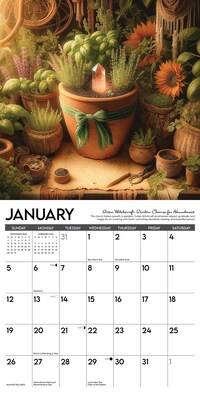 2025 Willow Creek Witchcraft-There's Magic in All of Us 12" x 12" Yearly Wall Calendar (46661)