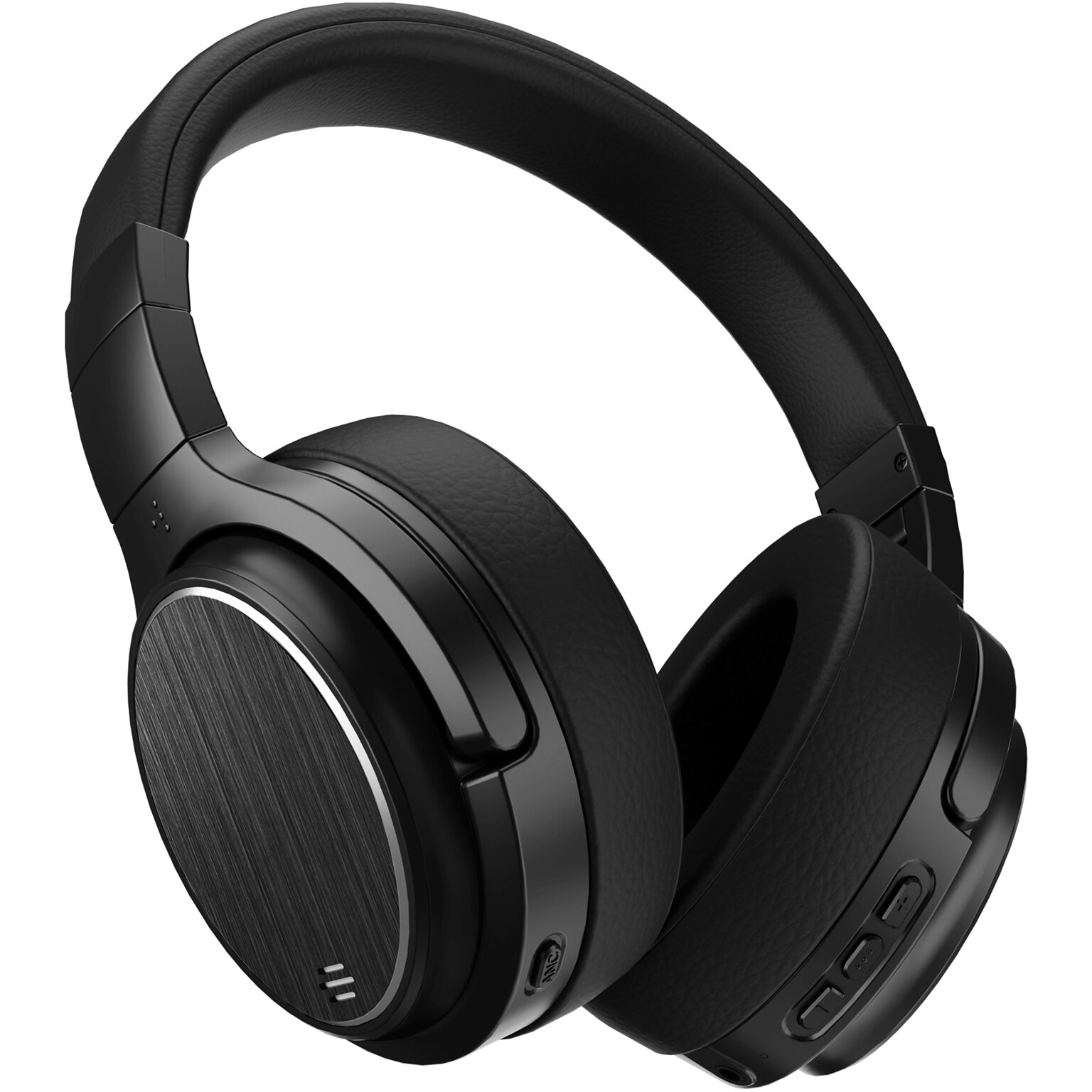 Delton M101 Wireless Bluetooth Over-the-Ear Headphones, Active Noise Canceling Stereo Business/Gaming Headset, Black (DHBM101)