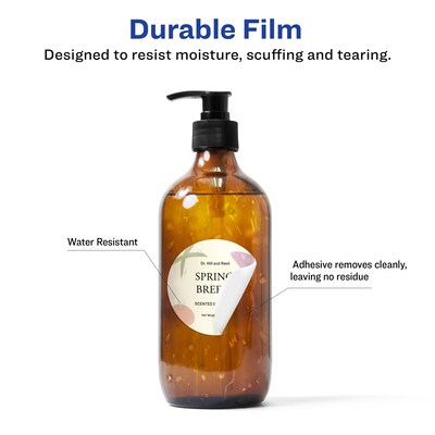 Avery Laser/Inkjet Round Multipurpose Labels, 2" Dia, 96 Labels/Pack (94501)
