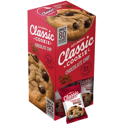 Classic Cookie Chocolate Chip Cookies, .75 oz., 54/Pack (220-02862)