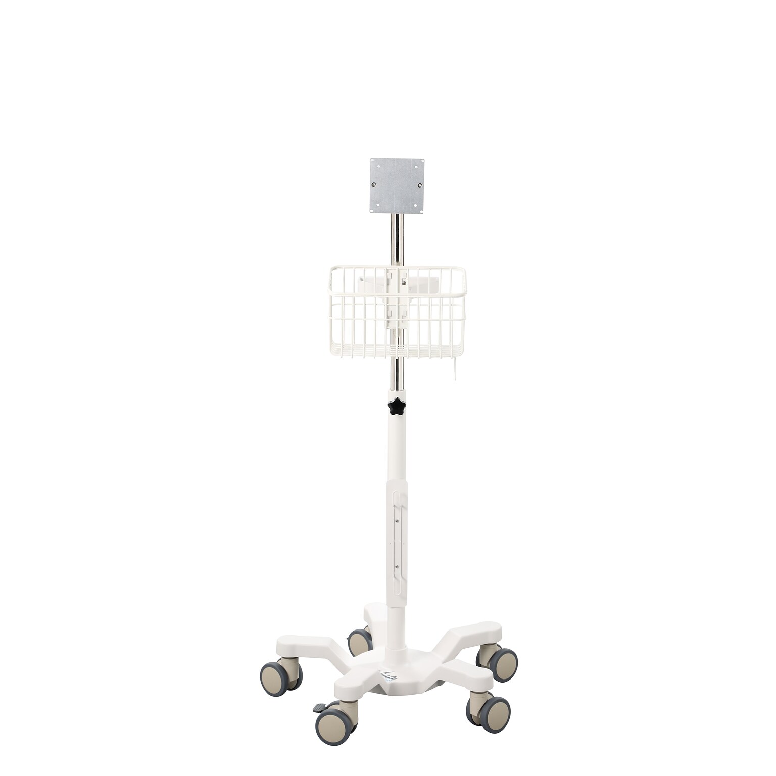 Viva Comfort Mobile Stand for Welch Allyn 4400 & Connex Spot Monitor, Adjustable, White (ADI912-C-MP-01-MK)