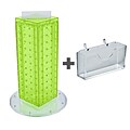 Azar Displays 13H x 4W x 4D Pegboard Counter Gift Card Holder Green