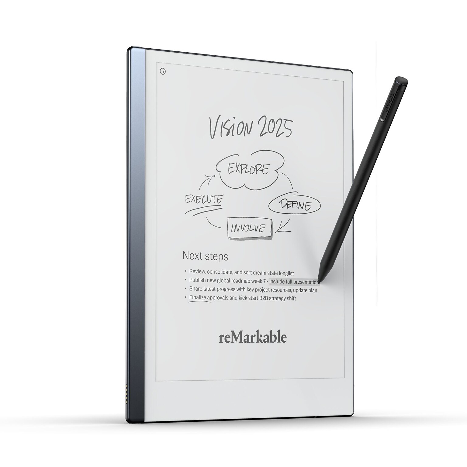 reMarkable 2 10.3 Paper Tablet with Marker Plus, Black (RM113M)
