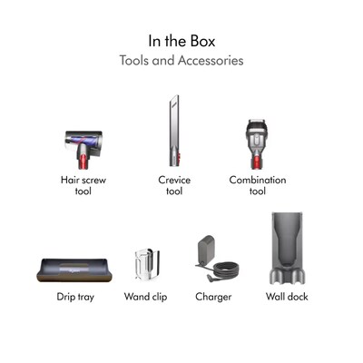 Dyson V15s Detect Submarine Cordless Vacuum, Bagless, Yellow/Nickel (473814-01)