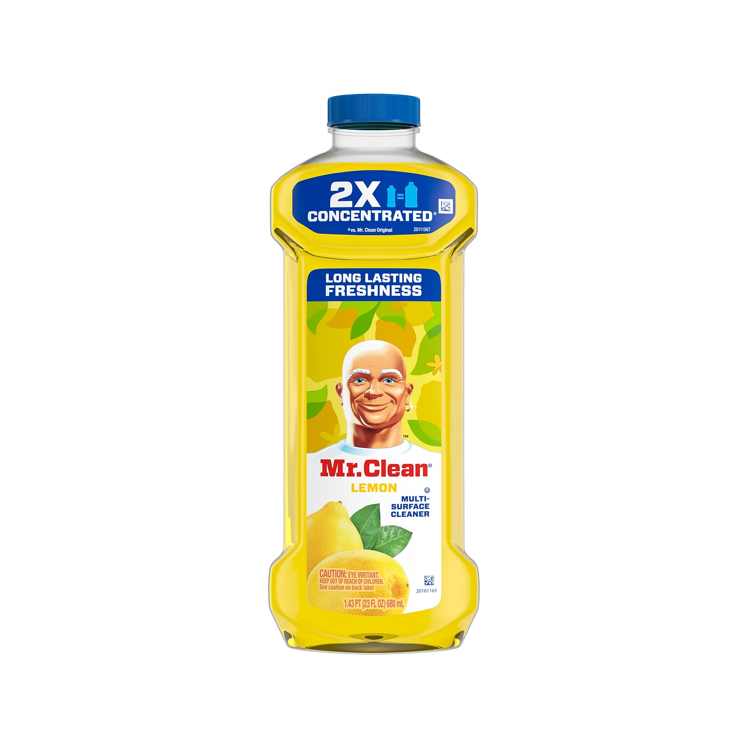 Mr. Clean Multi-Surface Cleaner, Lemon Scent, 23 Fl. Oz., 6/Carton (11292CT)