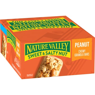 Nature Valley Sweet & Salty Peanut Nut Bar, 16 Bars/Box (GEM42067)