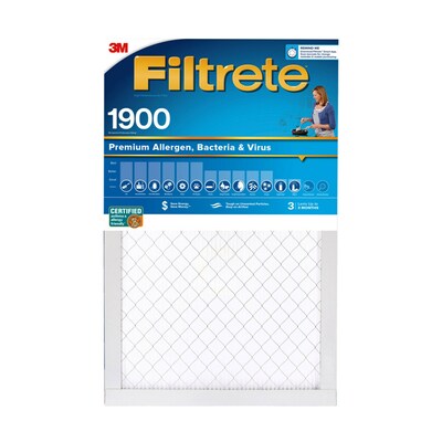 Filtrete High Performance Air Filter, 1900 MPR, 16 x 20 x 1 (UA00-4)