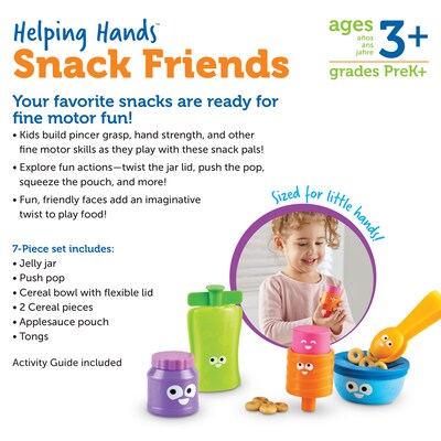 Learning Resources Helping Hands Snack Pals, Multicolor (LER9126)